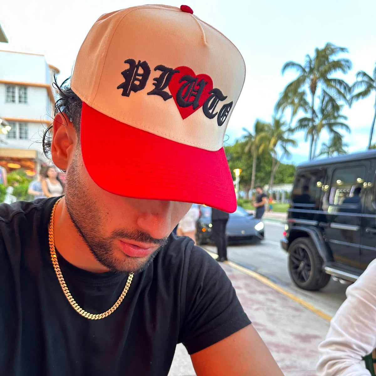 love trucker hat